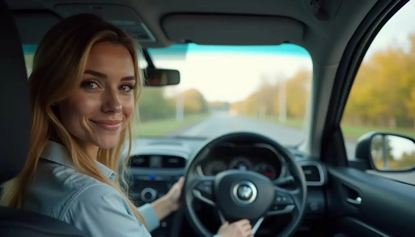 Instructor for automatic driving lessons